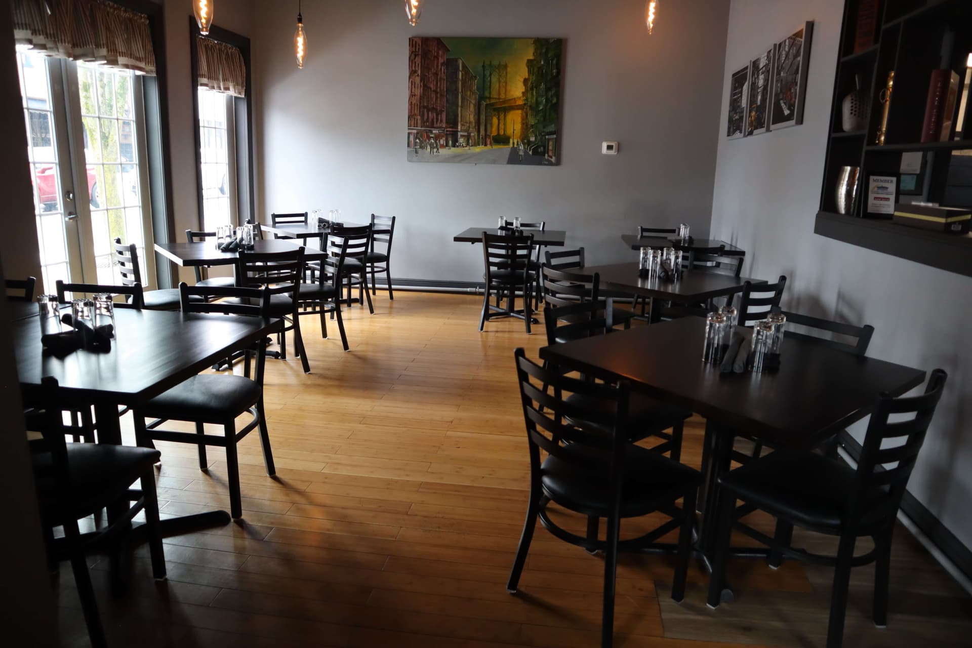 Private dining area at The Manhattan